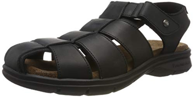 Panama Jack Sauron, Sandalias Punta Cerrada para Hombre, Negro (Negro C1), 41 EU