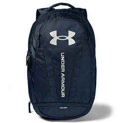 Under Armour Hustle 5.0, mochila para portátil unisex, Azul (Academy / Academy / Silver), Taglia unica en oferta