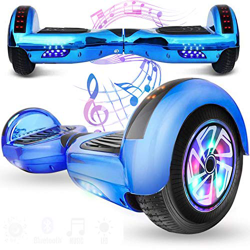 Magic Vida 6.5´´ Patinete Eléctrico Bluetooth Scooter Monopatín Auto-Equilibrio Patín (Camuflaje Rosa) en oferta