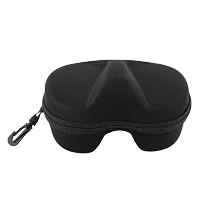 Sairis - Máscara Negra de Microfibra pequeña y práctica e Impermeable - Máscara Sumergible - Funda de cartón para máscara subacuática GoPro - Caja de 