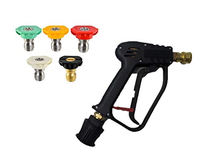 Arandela de Alta presión Pistola pulverizadora de Alta presión y Kit de gatillo de conexión rápida para reemplazar las lavadoras de presión eléctricas