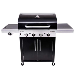 Char-Broil Performance Serie™ 440B: barbacoa de gas de cuatro quemadores con tecnología TRU-Infrared™, acabado en negro, sin placa de hierro fundido precio