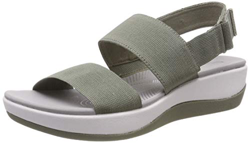 Clarks Arla Jacory, Sandalias de Talón Abierto para Mujer, Verde (Olive-), 39.5 EU características