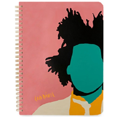 Tantanfan - Libreta Tapa Dura A5 Basquiat Coco Dávez Naranja