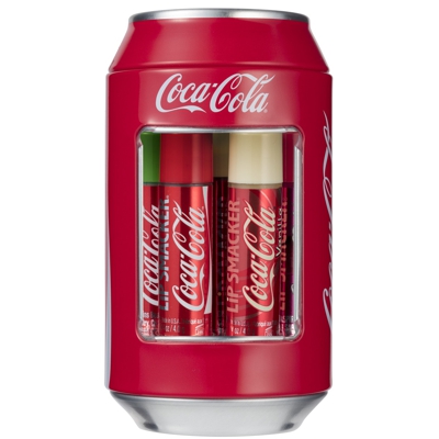 Lip Smacker - Set 6 Bálsamos Coca-Cola En Lata Clásica