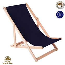 Amazinggirl Tumbona-s Jardin Exterior - sillas de Playa Plegables tumbonas de Madera amacas de Jardin Tumbona Silla Plegable precio