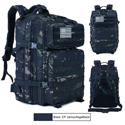SJAPEX Mochila Táctica Militar 45L, Paquete de Asalto de Gran Capacidad para Utilidad Militar Bolsa de Emergencia, para Caza Senderismo Acampada Activ precio