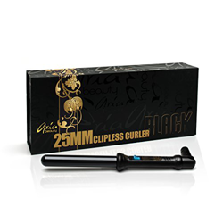 Aria Beauty 25 mm Clipless Curler Black – Rizador de pelo 25 mm color negro – garantía de vida precio