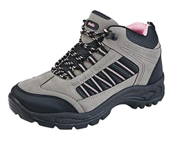DEK - Botas de senderismo para mujer multicolor Multicolore - Grey/Pink 6 UK características