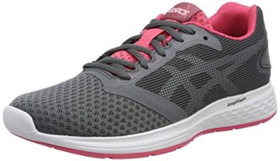 Asics Patriot 10, Zapatillas de Running para Mujer, Gris (Steel Grey/White 022), 36 EU