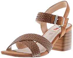 MTNG Collection 58826, Sandalias con Punta Abierta para Mujer, Marrón (Cuki Cuero/Join Cuero C49166), 40 EU precio