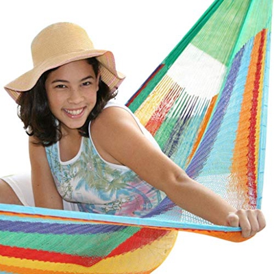 Leguana Handel GmbH - Hamaca mexicana, número 4 colores