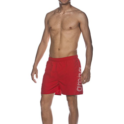 Arena Fundamentals Logo Bañador, Hombre, Rojo/Blanco, S características