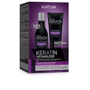KERATIN POST ALISADO EXPRESS lote 2 pz