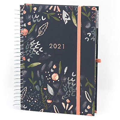 (en inglés) Agenda 2020 2021 'Life Book' de Boxclever Press. Agenda escolar 2020-2021 comienza mediados ago’20 a dic’21. Planificador semanal con list