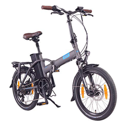 NCM London Bicicleta eléctrica Plegable, 250W, Batería 36V 15Ah 540Wh, 20" (Gris) características
