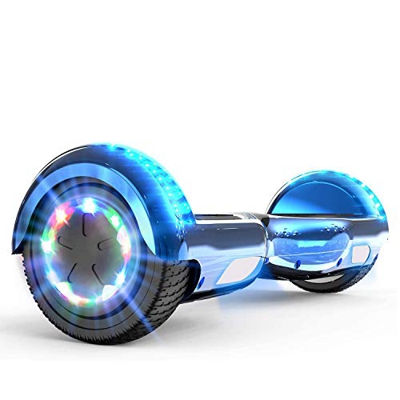 MARKBOARD Patinete Eléctrico Hoverboard, Hover 6.5 Pulgadas Board Leds, Potente batería de Litio, Bluetooth, Self Balancing, monopatín eléctrico Auto-