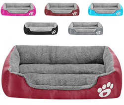 EXMOGO Cama para Perros Cama para Gatos, Camas para Mascotas Suaves y cómodas con algodón PP, Adecuada para Mascotas pequeñas, Medianas y Grandes XL:  características