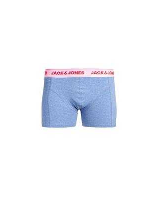 Jack & Jones - Bóxer De Punto De Hombre Slim Azul