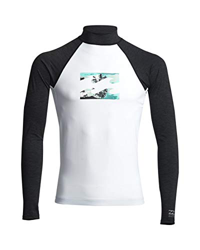 BILLABONG Team Wave LS Lycra, Hombre, White, M características