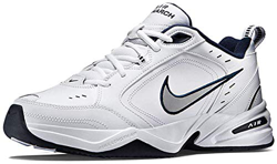Nike Air Monarch IV, Zapatillas de Gimnasia para Hombre, Blanco (White/Metallic Silver/Midnight Navy 102), 42 EU en oferta