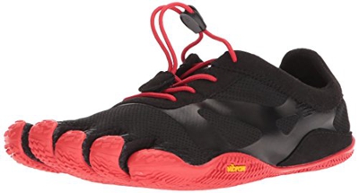 Vibram Fivefingers KSO EVO, Zapatillas de Deporte para Hombre, Negro (Black/Red Black/Red), 41 EU
