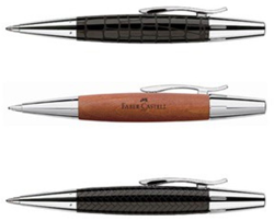 Faber-Castell E-Motion Ballpoint Wood/Chrome brown 148382 en oferta
