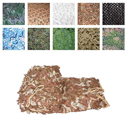 WNZP 2m X 3 M Tela de Arena, Arena, Camuflaje, Red, Toldo, Caza, Tiro, Campamento al Aire Libre, Decoración de Fotografía, Fiesta Temática Refugio de  en oferta