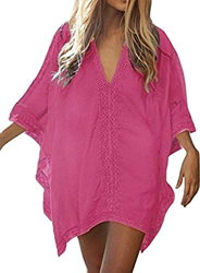 JFAN Vestido Suelto de Bikini Mujer Ropa de Baño Playa Traje de Baño Vestido de Bikini Camisolas y Pareos en oferta