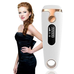Depiladora de Luz Pulsada,SEAAN- Depilación láser profesional IPL para mujeres, Dispositivo de depilación láser portátil profesional Sin dolor 999999  en oferta