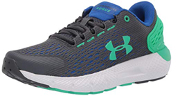 Under Armour UA GS Charged Rogue 2, Zapatillas para Correr, Calzado Deportivo de Calidad Unisex Adulto, Gris (Pitch Gray/Versa Blue/Vapor Green), 38 E precio