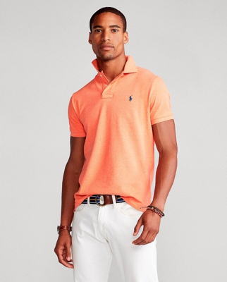 Polo Ralph Lauren - Polo De Piqué De Hombre Naranja Regular