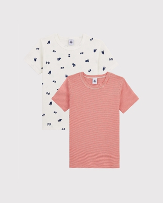 Petit Bateau - Pack Camisetas De Niño Con Estampado Pata De Yeti