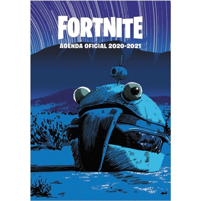 Agenda escolar 2020-2021. Oficial fortnite (Tapa dura)