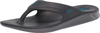 Reef One, Chanclas para Hombre, Grey/Blue, 45 EU