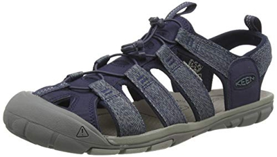 Keen Clearwater CNX, Sandalia para Hombre, Azul/Gris Acero, 44 EU