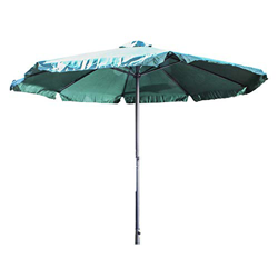 Kormax - Parasol Metal con Manivela, 3 Metros diámetro -Color Verde precio