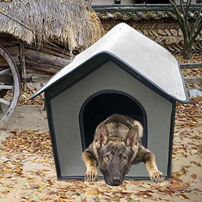Casa para perros, Casa para gatos, Caseta impermeable para perros, Casa para mascotas resistente a la intemperie, Casa para perros interior al aire li