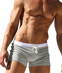 Kfnire Bañadores de natación, Pantalones Cortos de los Hombres de Secado rápido Playa Surf Corriendo Pantalones Cortos de natación Boxeadores Calzonci características