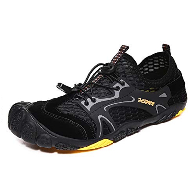 FITORY Zapatilla de Barefoot Mujeres Hombres Seco Rápido Zapatos de Deportes Acuaticos Trail Running Exterior Respirable Zapatos de Agua Unisex-Adulto