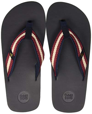 Gioseppo 47039, Sandalias con Punta Abierta para Hombre, Azul (Marino Marino), 43 EU