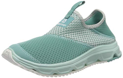 Salomon RX Moc 4.0 W, Calzado de recuperación para Mujer, Azul (Meadowbrook/Icy Morn/White), 39 1/3 EU