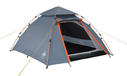 Lumaland Tienda de campaña Abovedada Light Pop Up Ligera para 3 Personas Camping Acampada Festival 215 x 195 x 120 cm Gris características