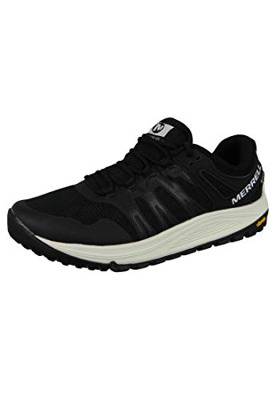 Merrell Nova GTX, Zapatillas de Running para Asfalto para Hombre, Negro (Black/Lime), 40 EU