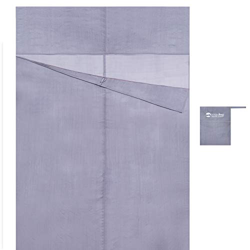 Vagabag - Saco Sábana de Dormir - Sábana de Seda Ultraligera - cómoda y Suave: 100% Seda Natural - Compartimento para Almohada - para Acampada y Cualq en oferta