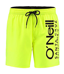 O'NEILL PM Original Cali Shorts Boardshort Elasticated para Hombre, New Safety Yellow, S características