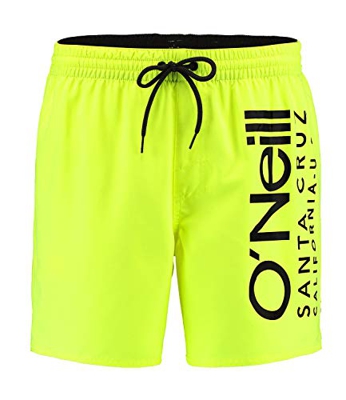 O'NEILL PM Original Cali Shorts Boardshort Elasticated para Hombre, New Safety Yellow, S