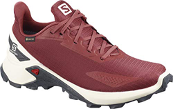 Salomon ALPHACROSS Blast GTX W, Zapatillas de Trail Running para Mujer, Rojo (Apple Butter/Vanilla Ice/Ebony), 41 1/3 EU en oferta
