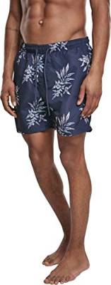 Urban Classics Pattern Swim Shorts, Pantalones Cortos para Hombre, Multicolor (Subtile Floral 01680), Large