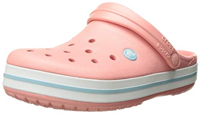 Crocs Crocband U, Zuecos Unisex Adulto, Rosa (Melon-Ice Blue 7h5), 36-37 EU